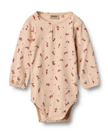 Wheat Elmine Langærmet Body Rose Water Flowers  62