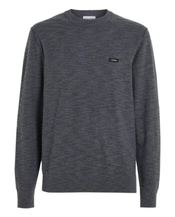 Winter Slub Crew Neck Sweater