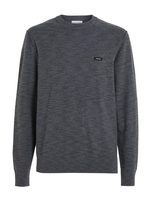 Winter Slub Crew Neck Sweater