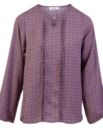 Zbyz Dame Bluse Plus Size  -15 Print 46 48