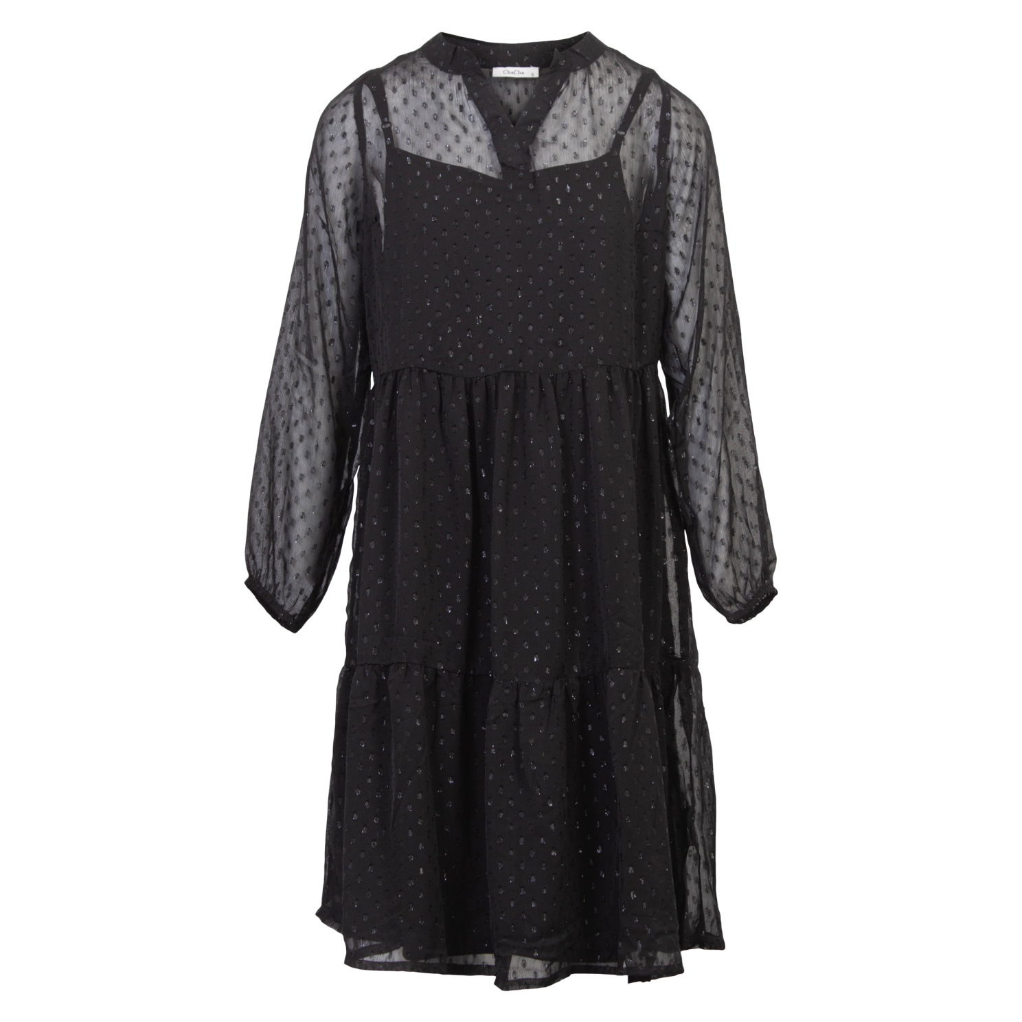 Zbyz Dame Kjole Plus Size Black 46 48
