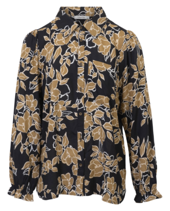 Zbyz Dame Skjorte Flower Aop 46 48