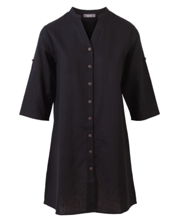 Zbyz Dame Tunika Plus Size Black 42 44