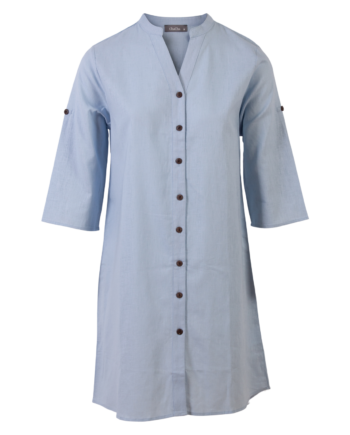 Zbyz Dame Tunika Plus Size Light Blue 46 48