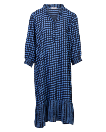 Zbyz Dame Tunika Plus Size Navy 42 44
