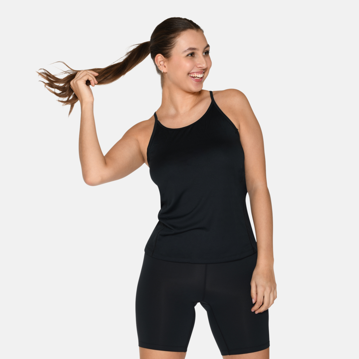 Zebdia Dame Top Black