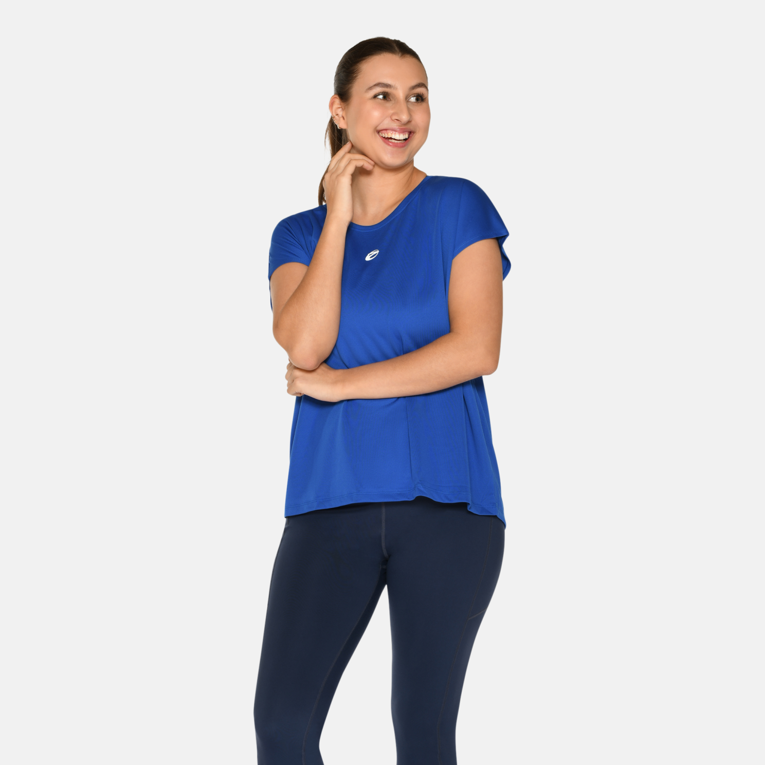 Zebdia Dame Trænings  -shirt Cobalt
