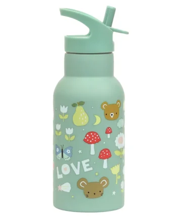 Little Lovely Company Stainless Steel Drink Bottle Joy