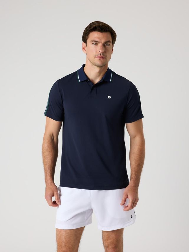 Ace Retro Polo Shirt Brilliant White