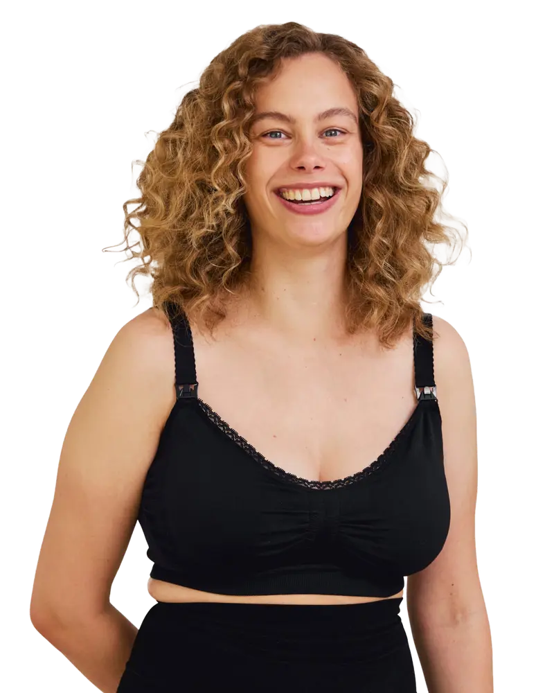 Amme Bh Med Gelé Bøjle Og Indlæg Sort Large