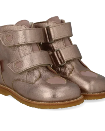 Angulus Tex-støvle    Glitterhjerter Rose Copper Faded Rose 27