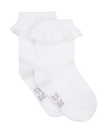 Ankel Strømper    Blonde  -pack White 23 26