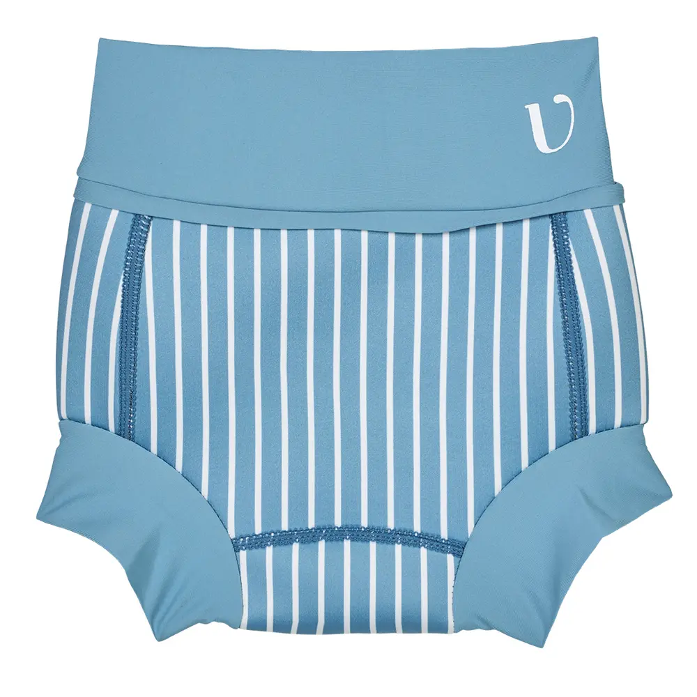 Badeble Neopren Striped Blue Shadow - år