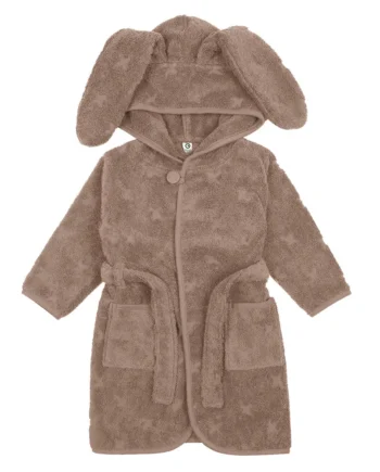 Badekåbe Med ører  92 98 Walnut