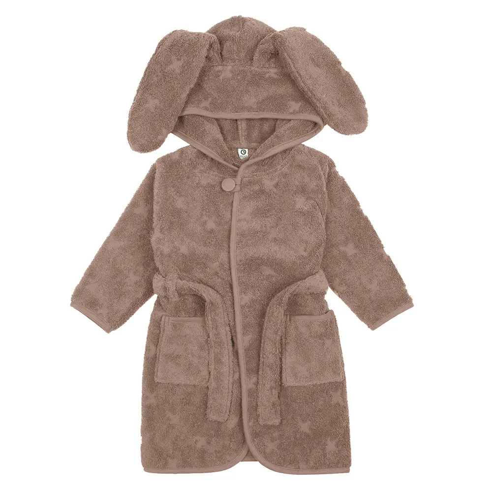 Badekåbe Med ører  92 98 Walnut