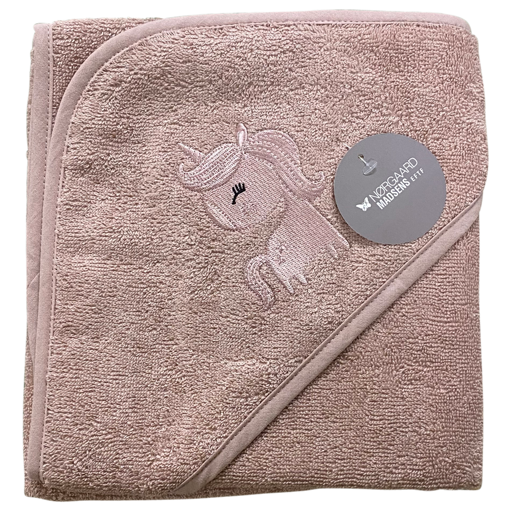 Badeslag Pale Mauve    Sød Unicorn Str  100x100 Cm
