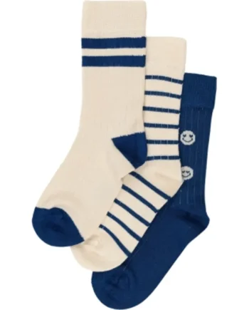 Bamboo Strømper   Pak Cobalt Mix 23 26