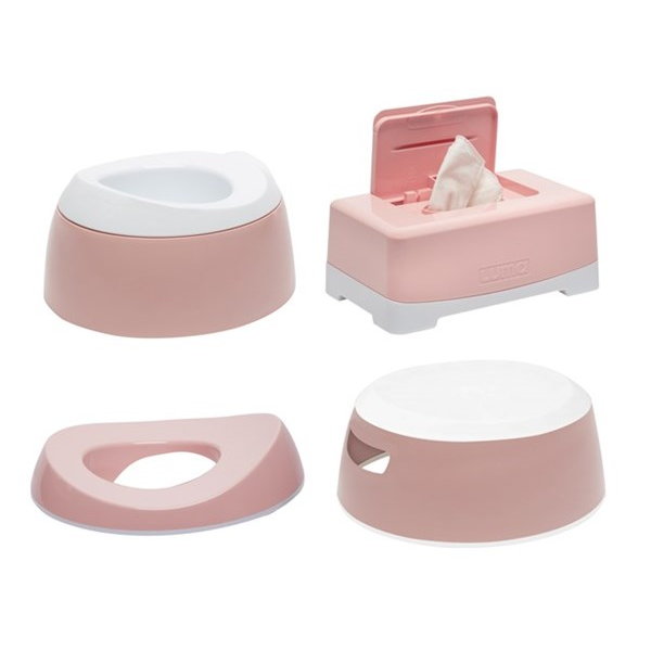Bebé-jou Luma Stk Toiletsæt Cloud Pink