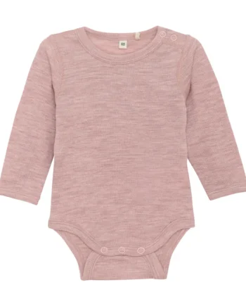 Uld Body Langærmet Solid Starling Melange 60