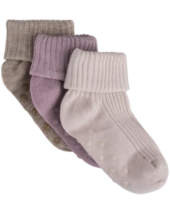 Bekids Rib Strømper    Abs  -pak Shell 11 14