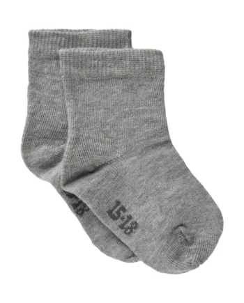 Bekids Strømpe Light Grey Melange  27 30