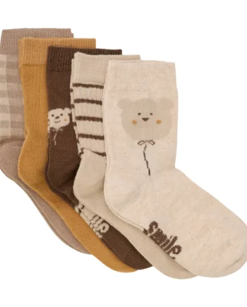 Bekids Strømpe  -pak Simply Taupe 27 30