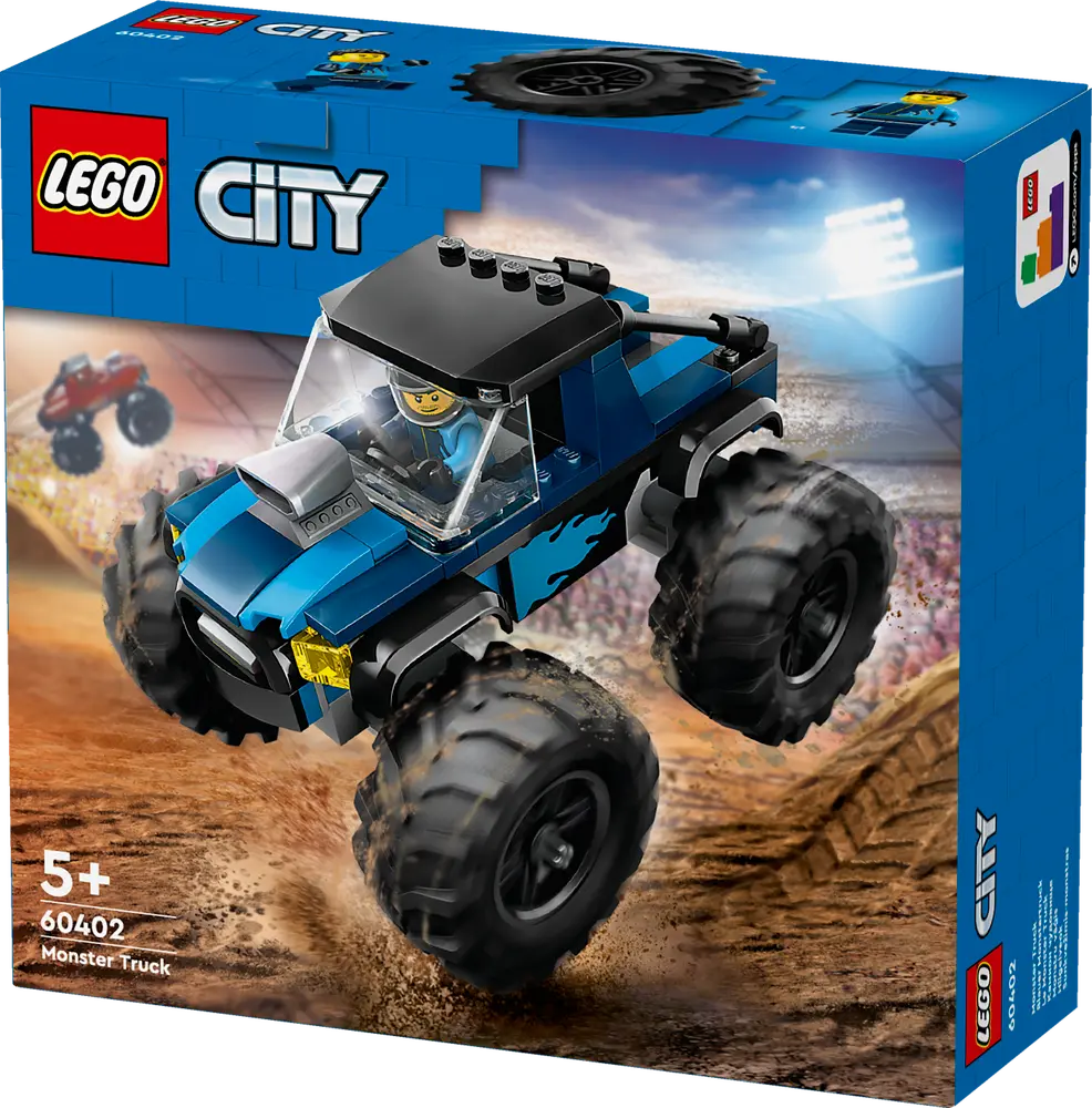 Blå Monstertruck 60402 Legoâ City