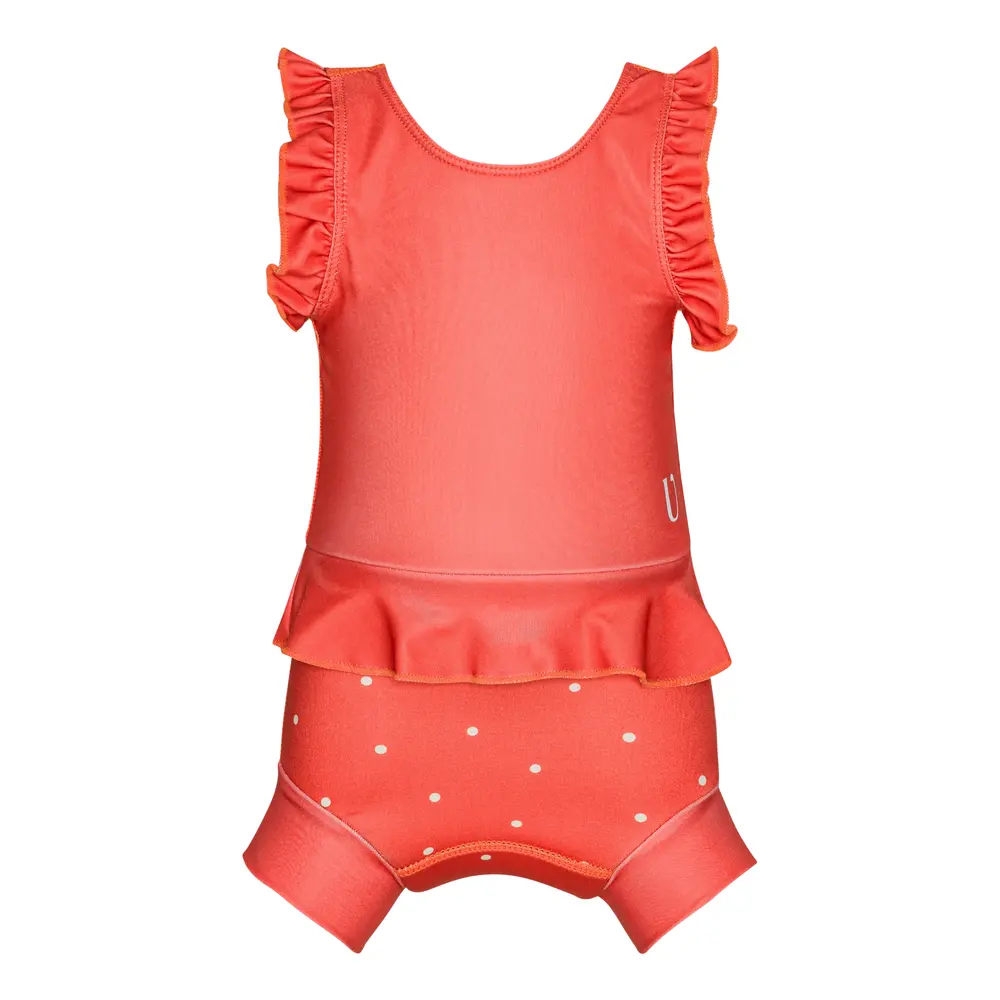 Blebadedragt Neopren Frill Berry Dots Berry  -  år