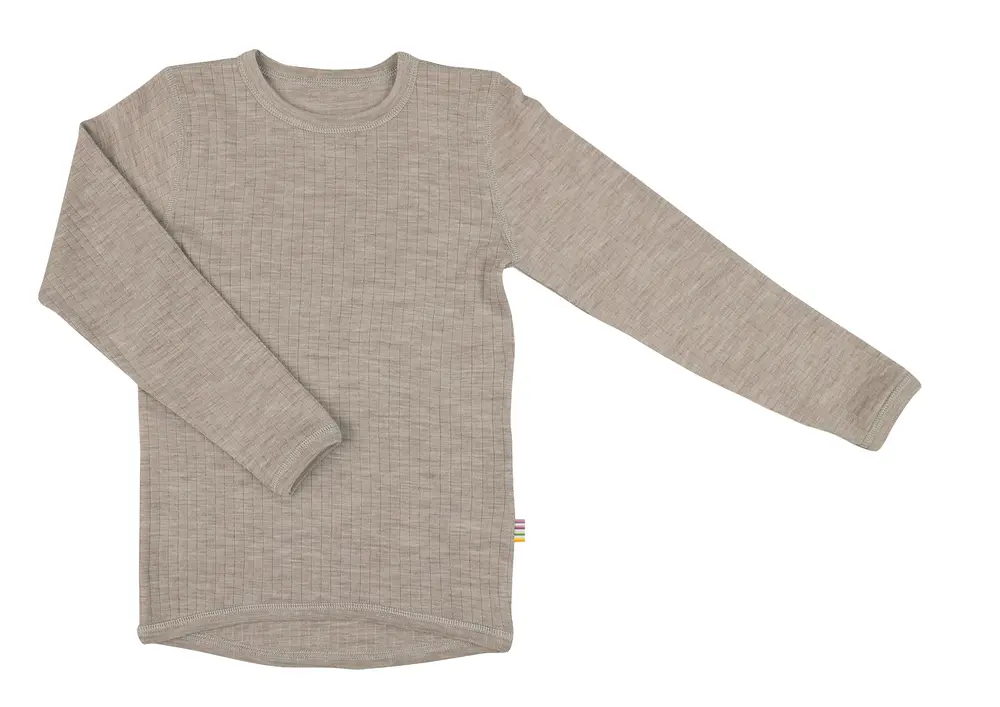 Bluse Lange ærmer Sesame Melange 90
