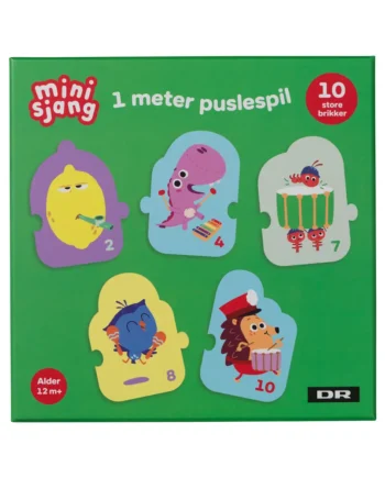 Børste   Meter Puslespil  10 Stk
