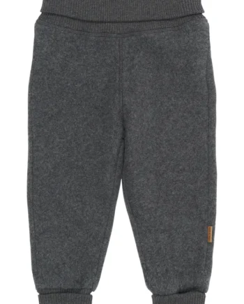 Bomuld Fleece Bukser Anthracite Melange 56