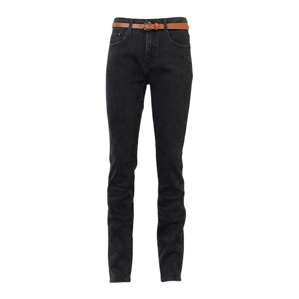 Bs Jeans Clara Dame Jeans    Bælte Black 44