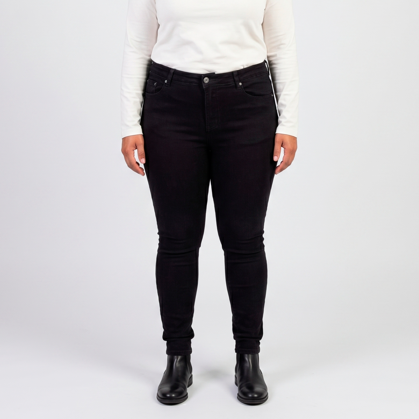 Bs Jeans Dame Jeans Plus Size Sort 50