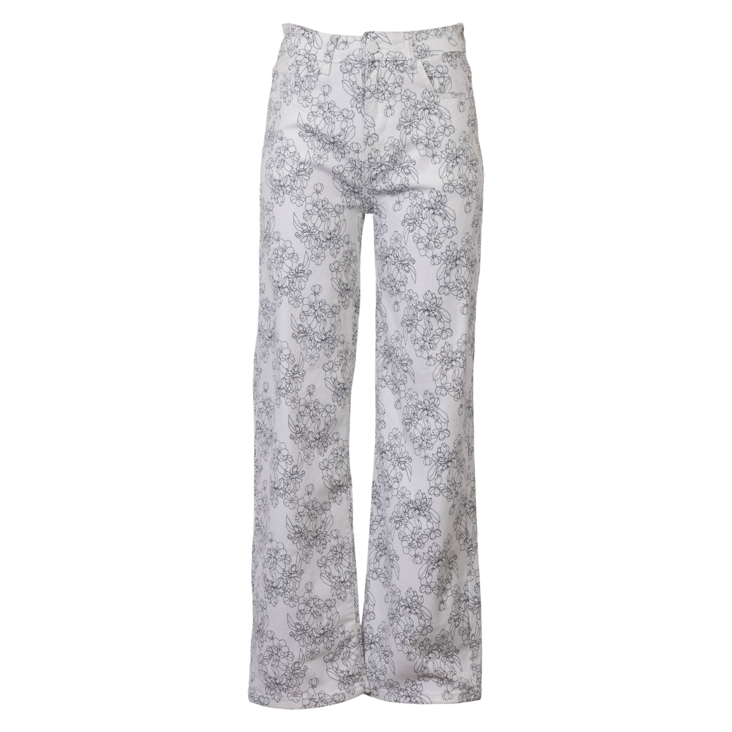 Bs Jeans Lea Dame Jeans    Stretch White 44