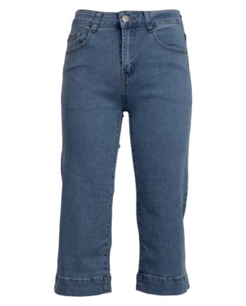 Bs Jeans Line Dame Capri    Stretch Denim 36