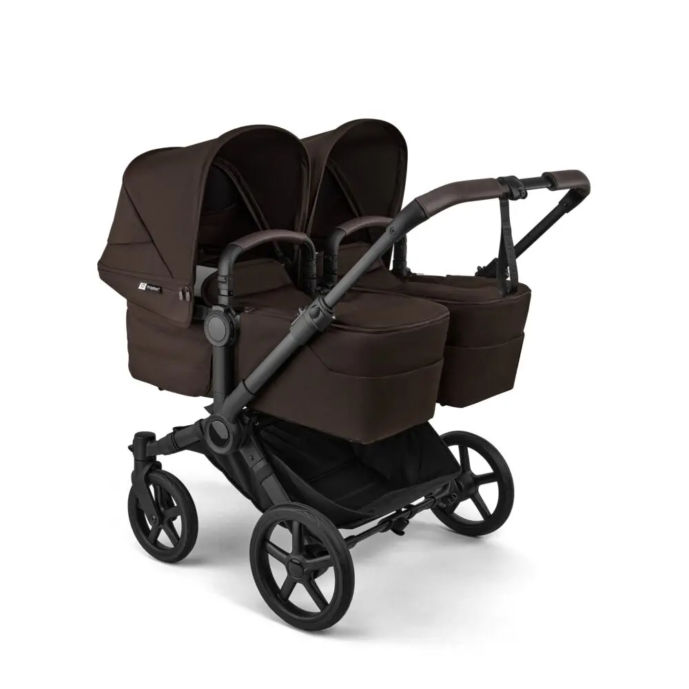 Bugaboo Donkey Tvillingevogn Cocoa Brown
