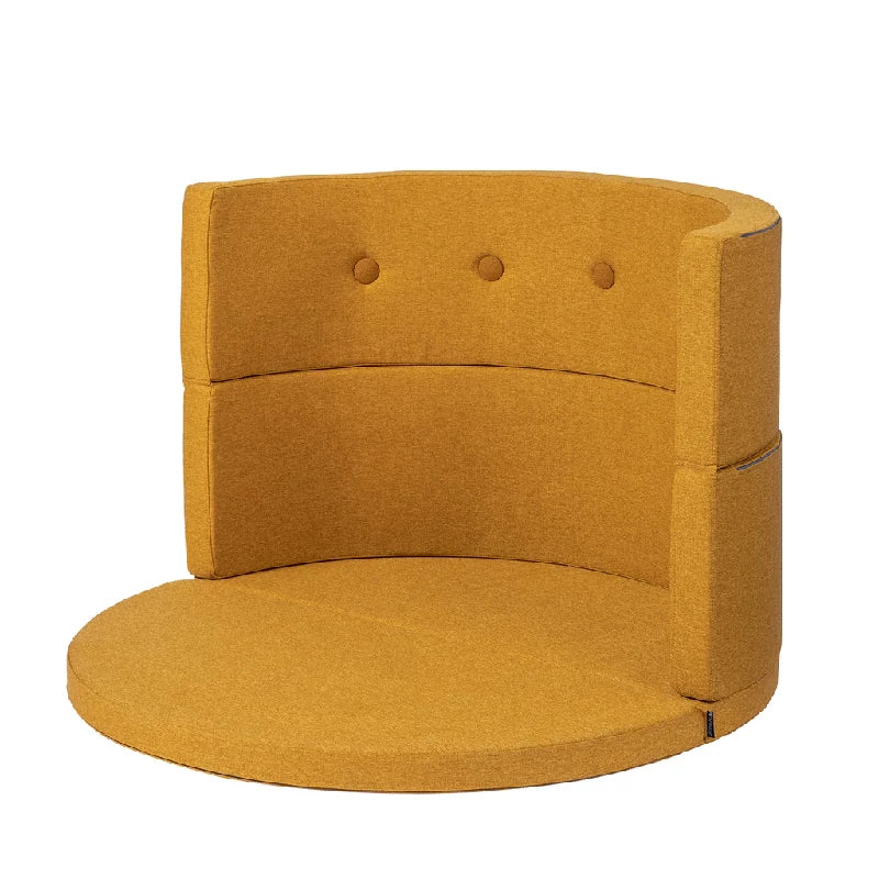 By Klipklap Play Fold Circle  Mustard    Mustard