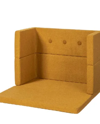 By Klipklap Play Fold Square  Mustard    Mustard