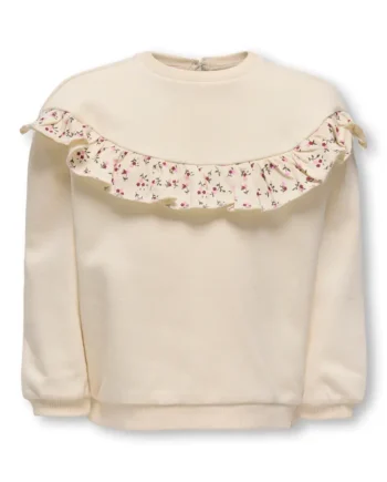 Capella Ls Sweat Whitecapgr 128