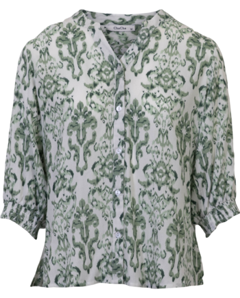 Chacha Dame Skjorte Green Combo