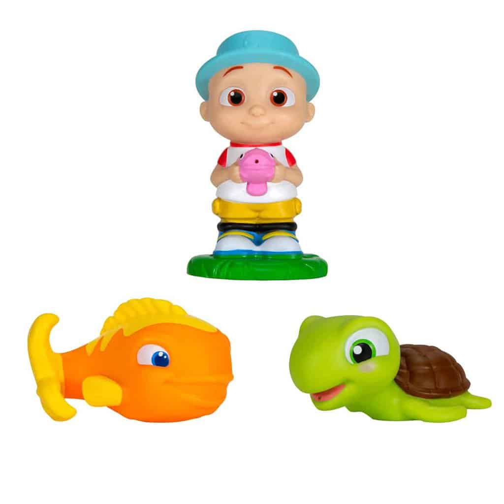 Cocomelon Bath Squirters Jj Fishing