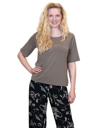 Crossbow Dame  -shirt Dark Sand