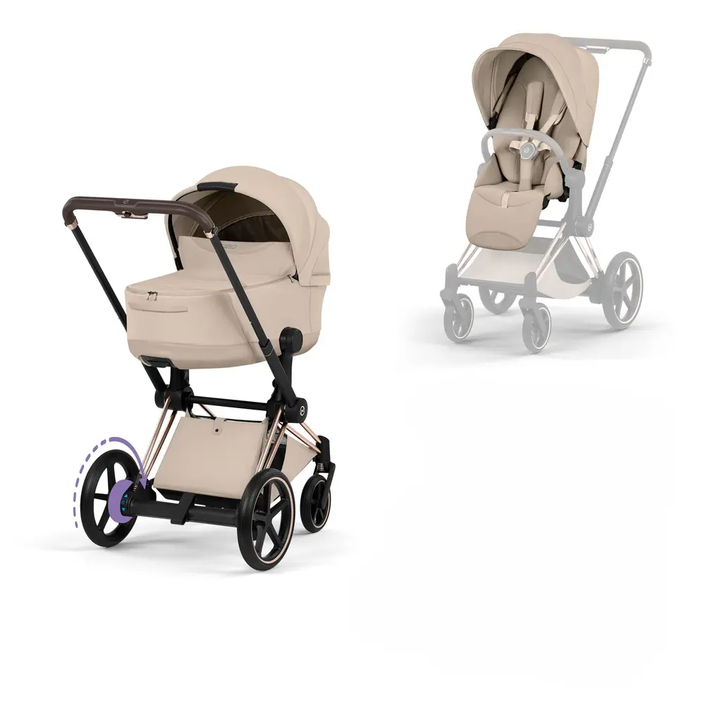 Cybex -priam Kombivogn Style Cozy Beige Rosegold