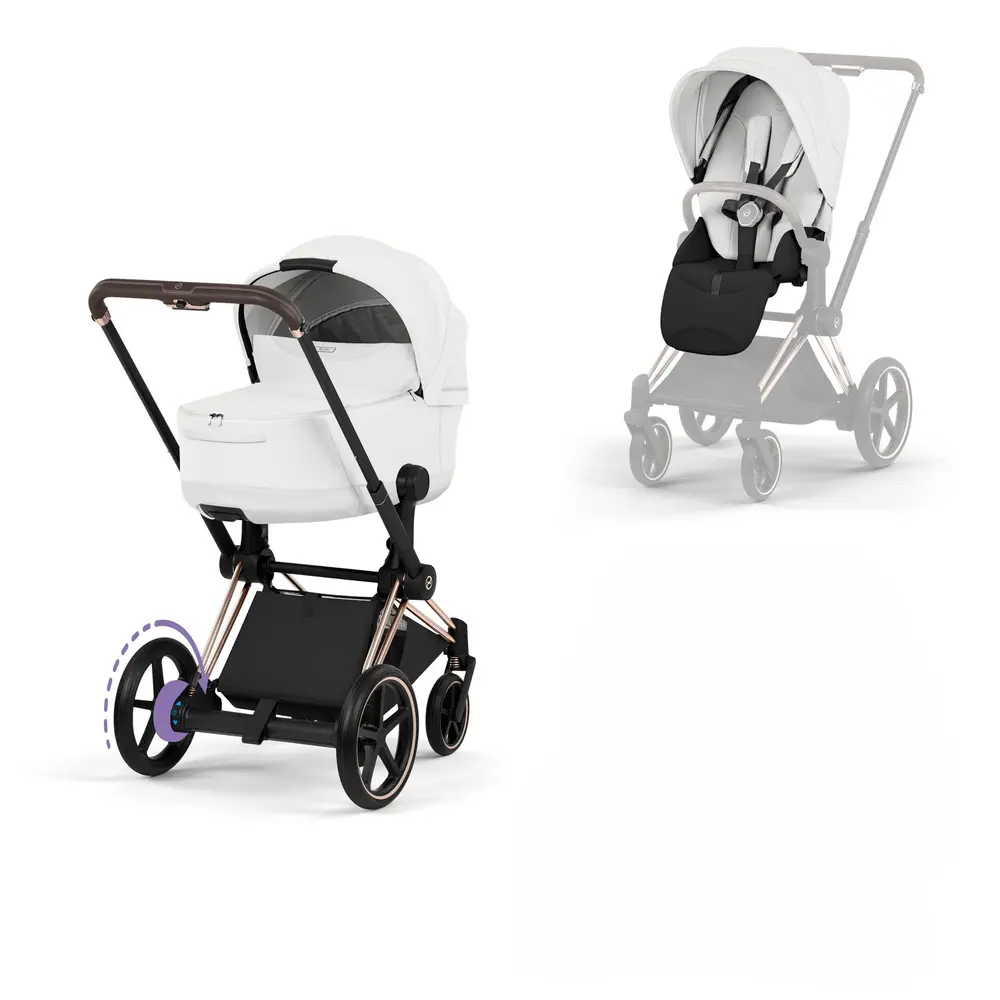 Cybex -priam Kombivogn Style Off White Rosegold