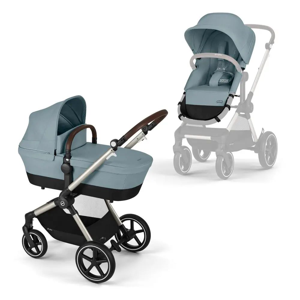 Cybex Eos Lux Kombivogn Stormy Blue