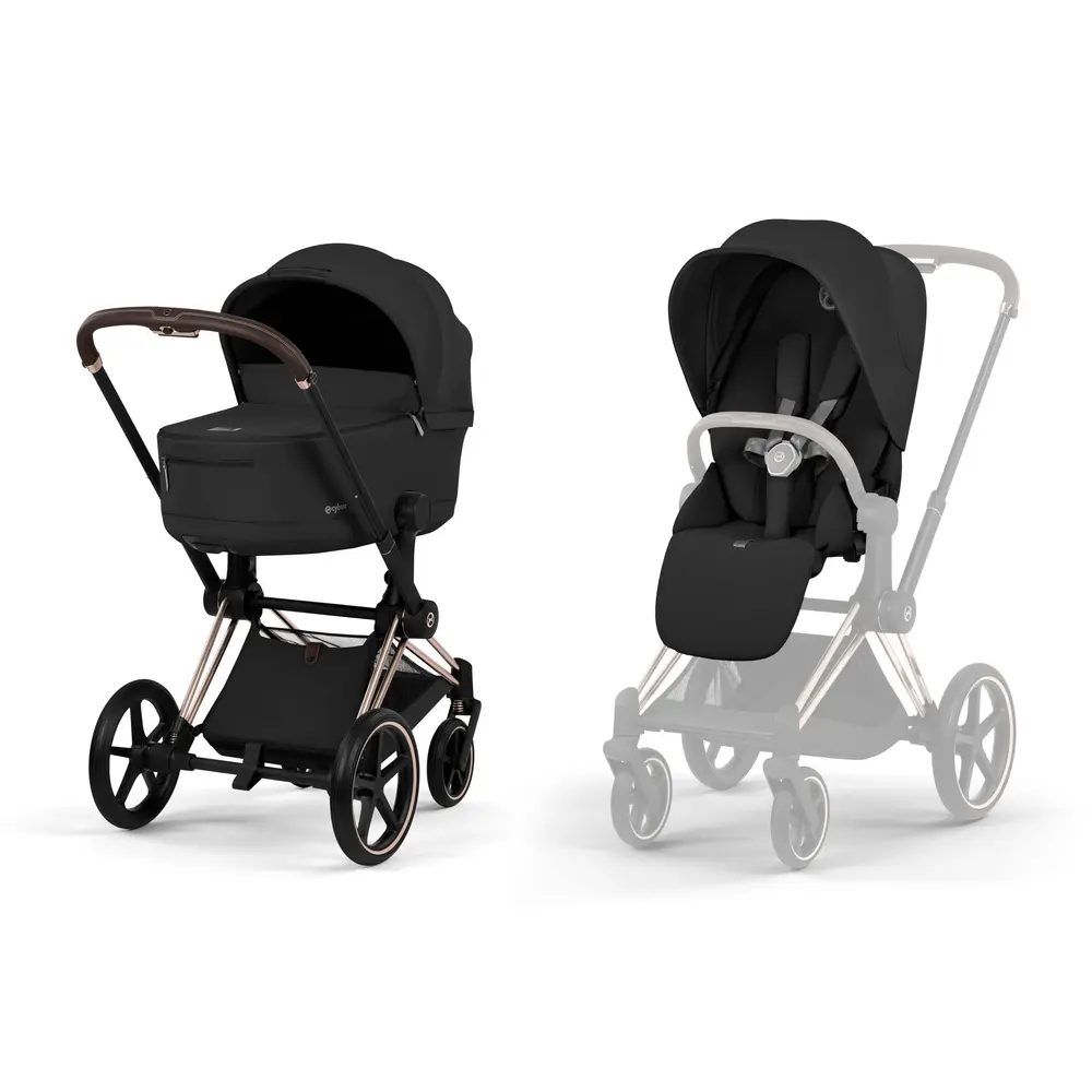 Cybex Priam Kombivogn Sepia Black