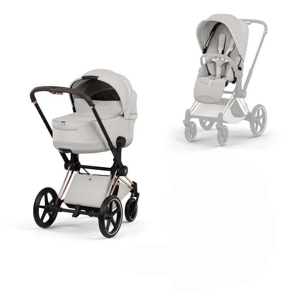Cybex Priam Kombivogn Style City Grey Rosegold