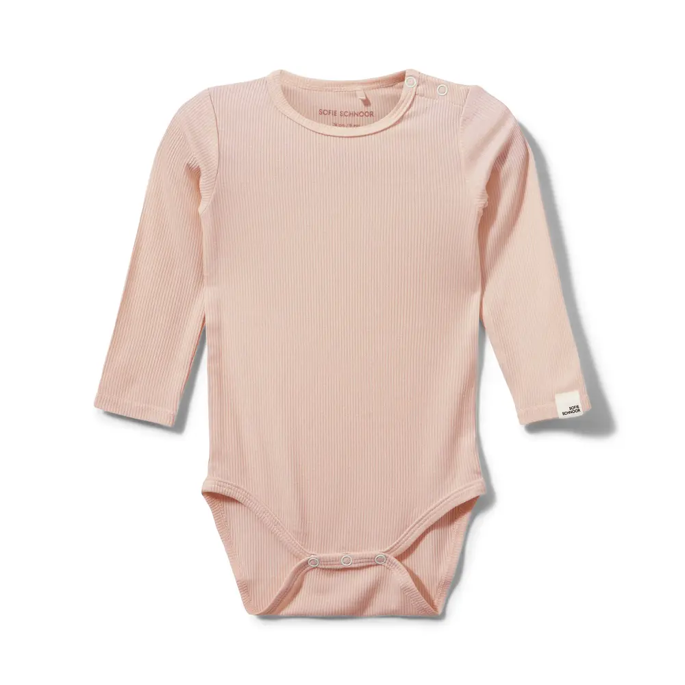 Dicte Langærmet Body Light Rose 68