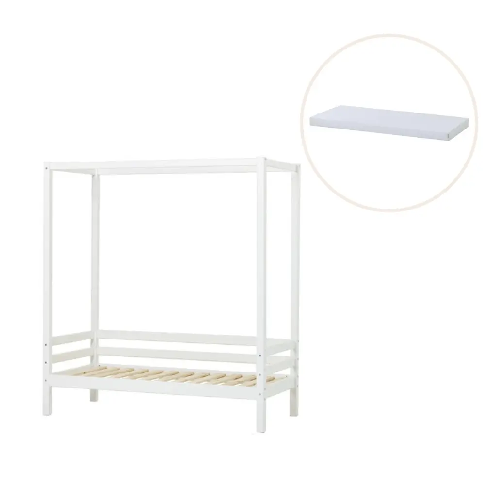 Eco Dream Himmelseng Med Madras 70x160 Cm Hvid