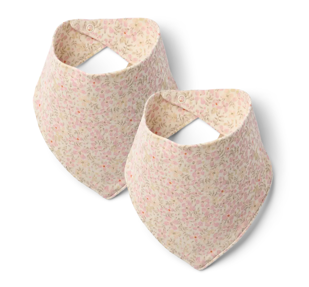 Eden Bib -pak Coral Flowers Onesize